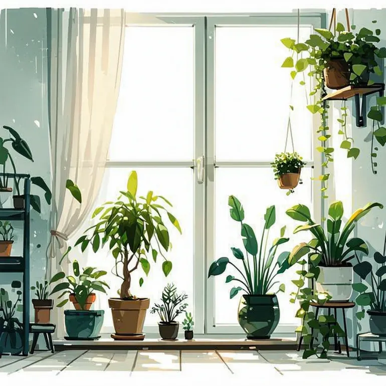 Как ухаживать за комнатными растениями: Полный гид для начинающих и занятых людей